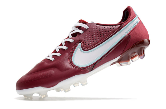 Chuteira Nike Tiempo Legend 9 Elite FG - Vinho