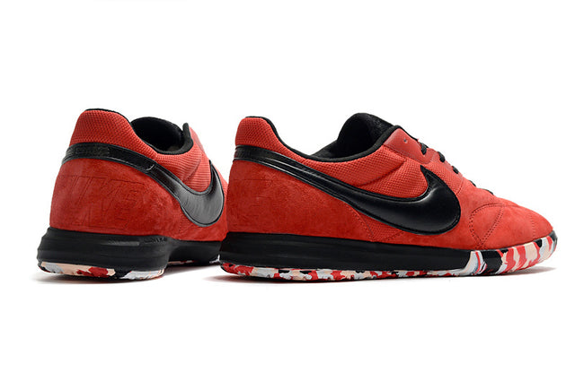 Chuteira Nike Premier 2 Futsal IC - Vermelho/Preto