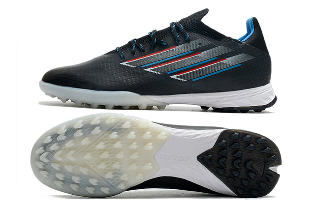 Chuteira Adidas X Speedflow.1 Society TF "Edge Of Darkness"