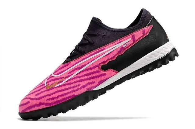 Chuteira Nike Phantom GX Pro Society TF - Rosa/Preto