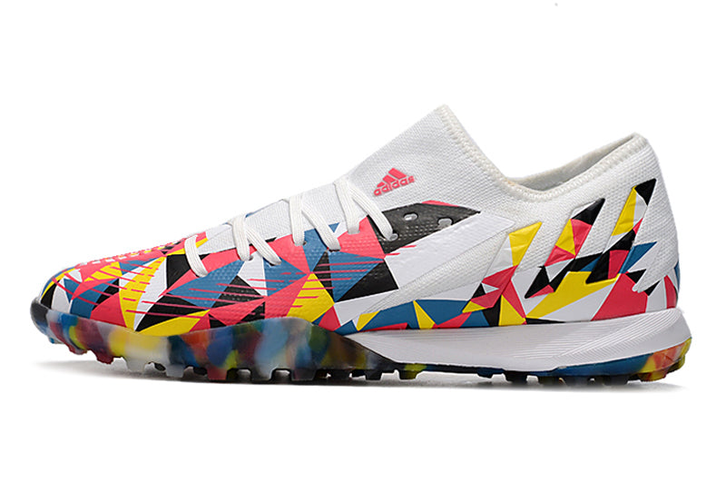 Chuteira Adidas Predator Edge.3 Low Society TF "Geometric"