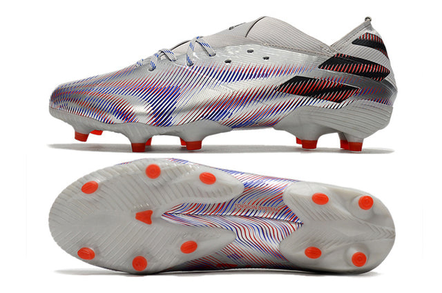 Chuteira Adidas Nemeziz.1 Campo FG - Prata