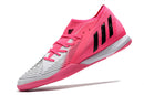 Chuteira Adidas Predator Edge.3 Futsal IC - Branco/Rosa