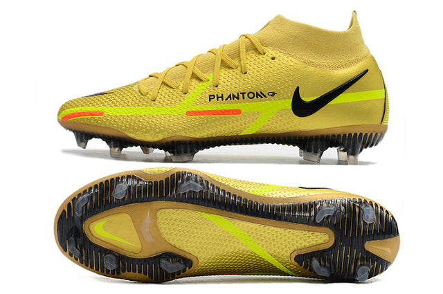 Chuteira Nike Campo Phantom GT 2 Elite FG - Dourado