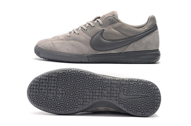 Chuteira Nike Premier 2 Futsal IC - Cinza