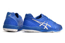 Chuteira Asics Japan Destaque FF Futsal - Azul/Branco
