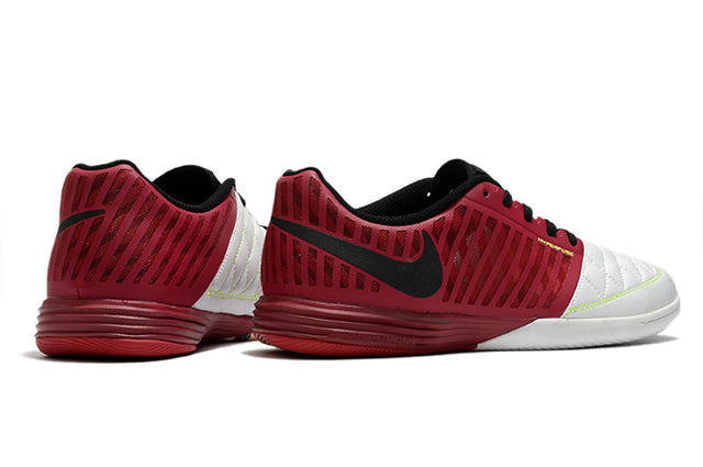Chuteira Nike Lunar Gato Futsal - Branco/Roxo