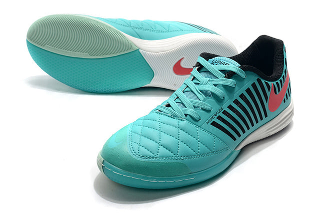 Chuteira Nike Lunar Gato Futsal - Azul/Vermelho