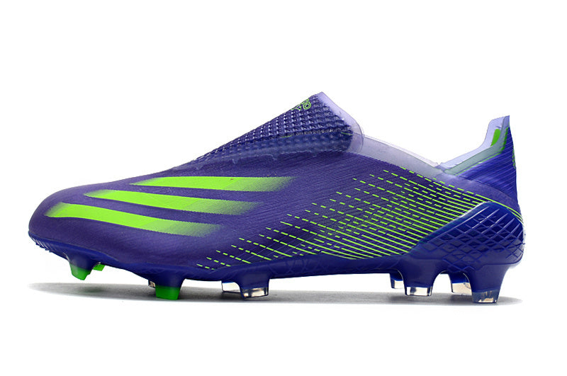 Chuteira Adidas Ghosted+ Campo FG - Roxo/Verde