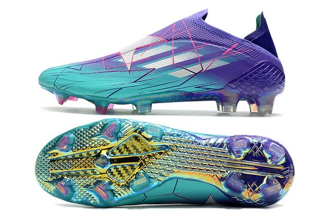 Chuteira Adidas Speedfow+ FG "Champions Code"