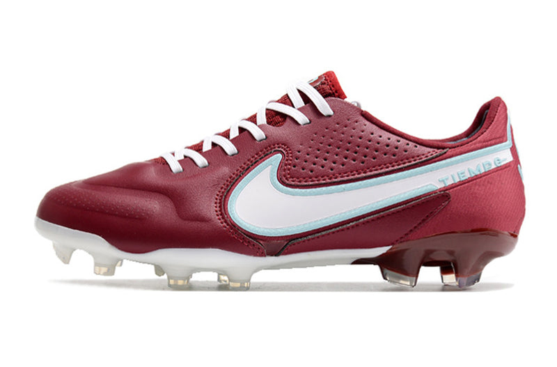 Chuteira Nike Tiempo Legend 9 Elite FG - Vinho