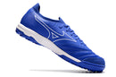 Chuteira Mizuno Morelia Neo Sala β Society - Azul/Branco