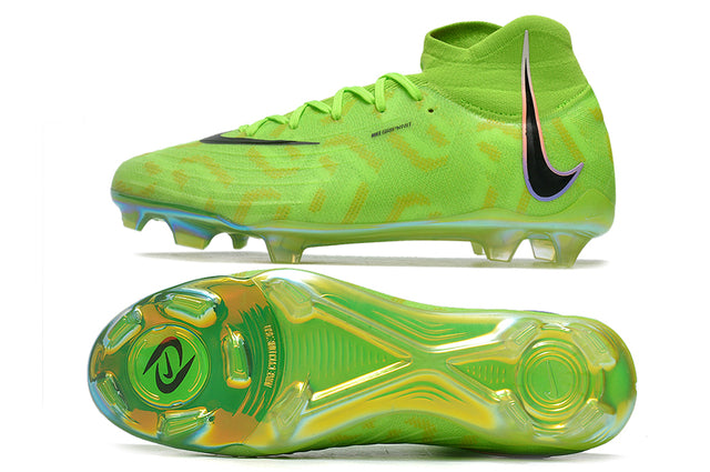 Chuteira Nike Phantom Luna Elite Campo FG - Verde/Preto