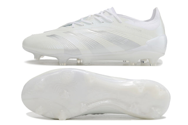 Chuteira Adidas Predator Elite Campo FG - All White