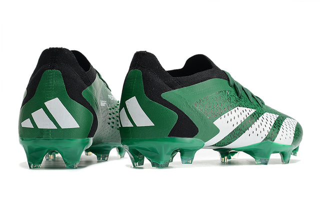 Chuteira Adidas Predator Accuracy.1 Low FG - Verde/Branco