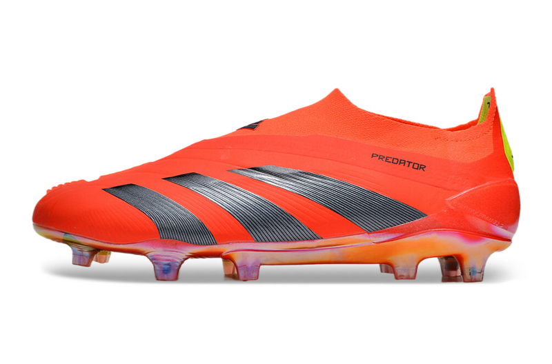 Chuteira Adidas Predstrike Elite Campo - Laranja/Preto