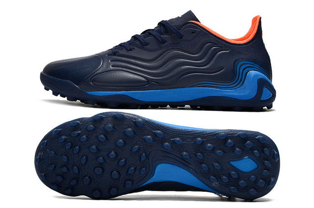 Chuteira Adidas Copa Sense.1 Society TF "Sapphire Edge"