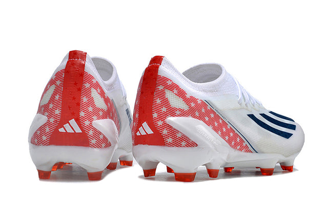 Chuteira Adidas X CrazyFast.1 FG - Branco/Azul