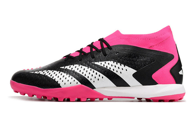 Chuteira Adidas Predator Accuracy.1 Society - Preto/Rosa