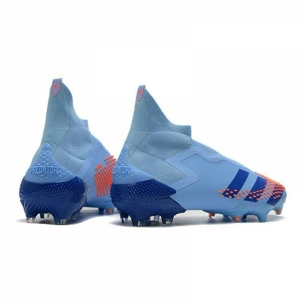 Chuteira Adidas Predator 20+ Campo FG - Azul claro