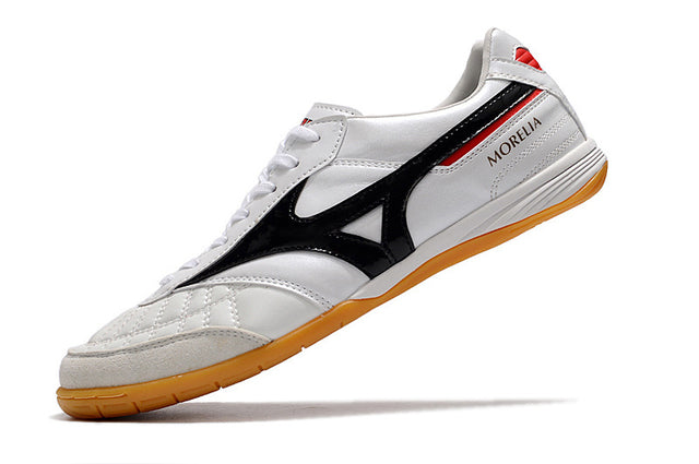 Chuteira Mizuno Morelia Sala Futsal - Branco/Preto