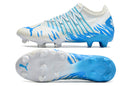 Chuteira Puma Future Z 1.4 Campo FG/AG - Branco/Azul