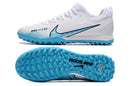 Chuteira Nike Mercurial Vapor 15 Pro Society - Azul claro/Branco