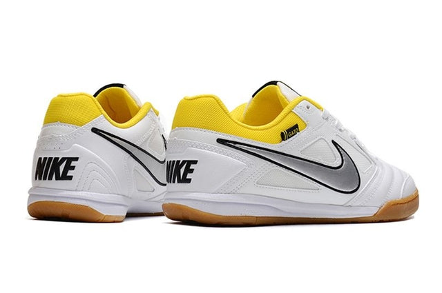 Chuteira Nike SB Gato Futsal - Branco/Amarelo