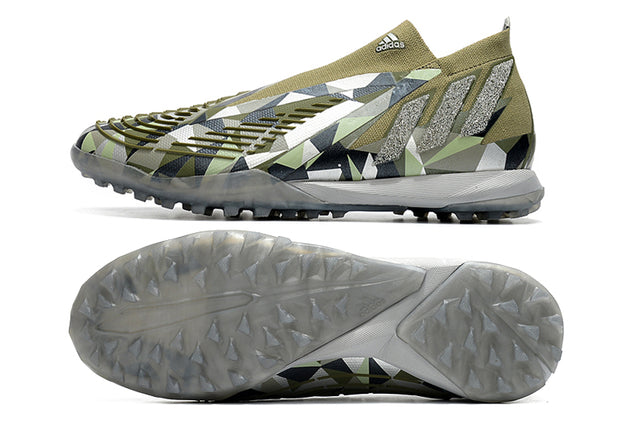 Chuteira Adidas Predator Edge+ Society TF "Swarovski"
