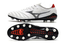 Chuteira Mizuno Morelia Neo 3 Campo FG - Branco/Preto/Vermelho