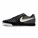 Chuteira Nike Tiempo Legend 7 Academy Futsal - Preto/Cinza