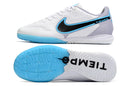 Chuteira Nike React Tiempo Legend 9 Pro Futsal IC - Branco/Azul