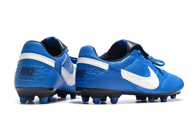 Chuteira Nike Premier 3 FG - Azul/Branco