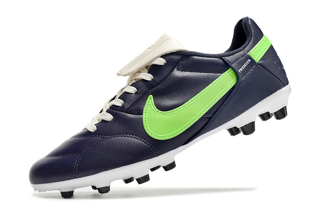 Chuteira Nike Premier 3 FG - Azul/Verde