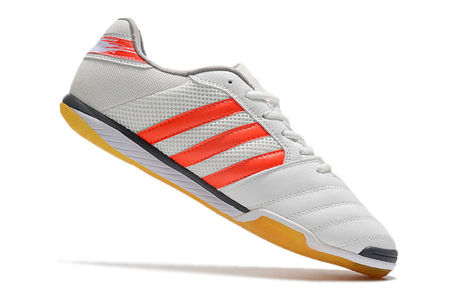 Chuteira Adidas Top Sala Futsal - Branco/Vermelho