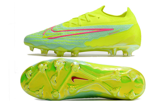 Chuteira Nike Campo Phantom GX Elite FG - Amarelo/Verde