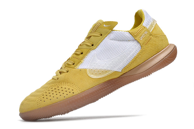 Chuteira Nike Street Gato Futsal IC - Amarelo/Branco