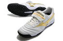 Chuteira Mizuno Morelia Neo 2 Society - Branco/Dourado