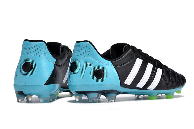 Chuteira Adidas Adipure 11Pro Campo FG - Preto/Azul