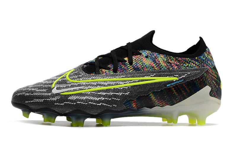Chuteira Nike Campo Phantom GX Elite FG - Preto/Verde