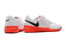 Chuteira Nike Lunar Gato Futsal - Branco/Vermelho