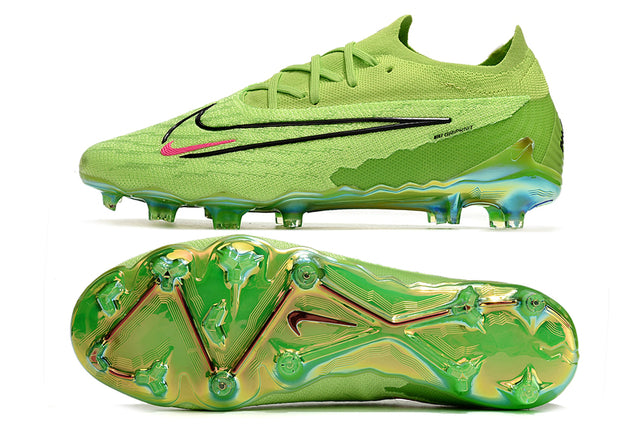 Chuteira Nike Campo Phantom GX Elite FG - Verde/Rosa