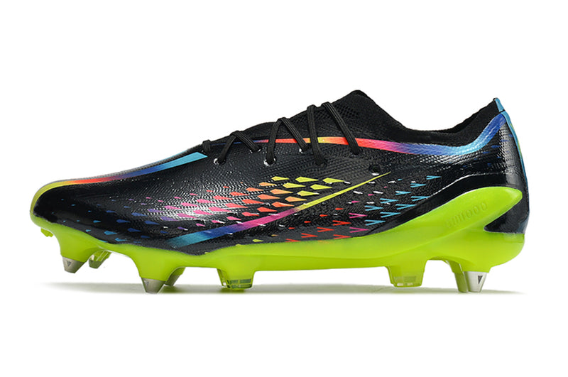 Chuteira Adidas X Speedportal.1 SG - Preto/Verde
