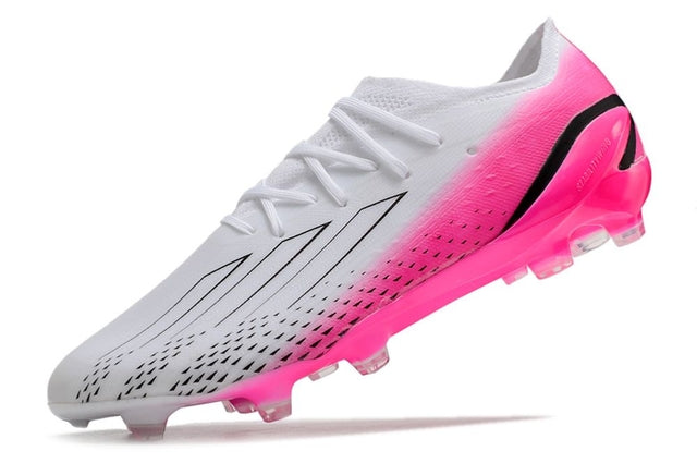 Chuteira Adidas X Speedportal.1 FG - Branco/Rosa
