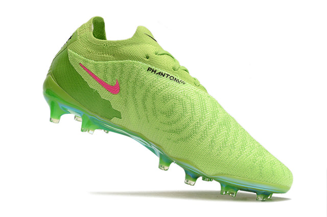 Chuteira Nike Campo Phantom GX Elite FG - Verde/Rosa