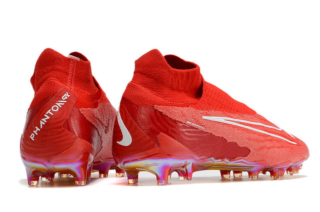 Chuteira Nike Campo Phantom GX Elite FG - Vermelho/Branco