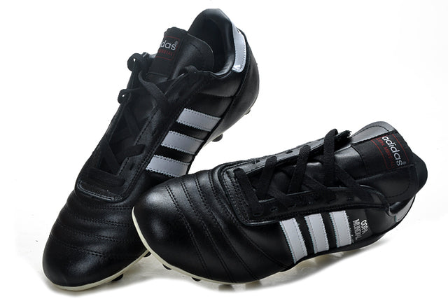 Chuteira Adidas Mundial Campo FG - Preto/branco