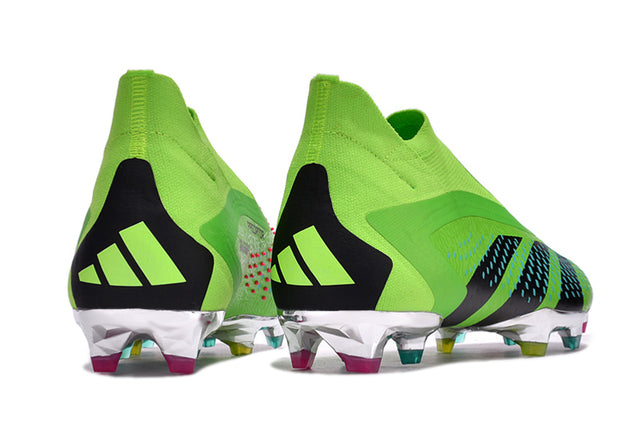 Chuteira Adidas Predator Accuracy+ FG - Verde/Preto
