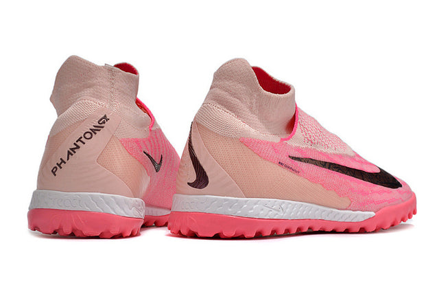 Chuteira Nike Phantom GX DF Society TF - Rosa