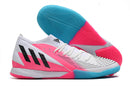 Chuteira Adidas Predator Edge.3 Futsal IC - Rosa/Branco